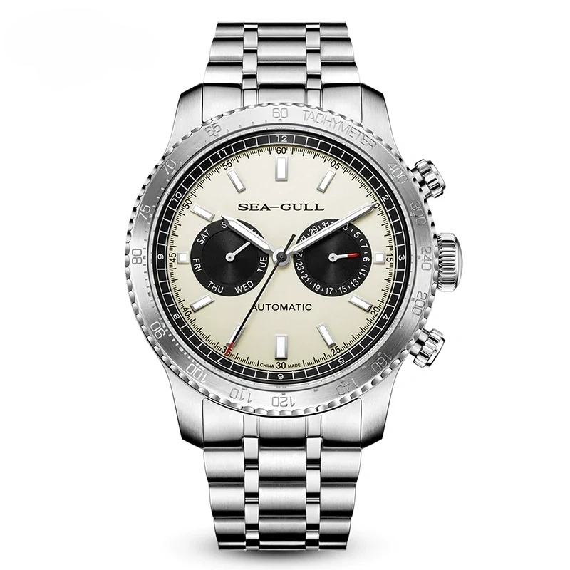 Modern Seagull Men's Automatic Panda GMT Waterproof Watch