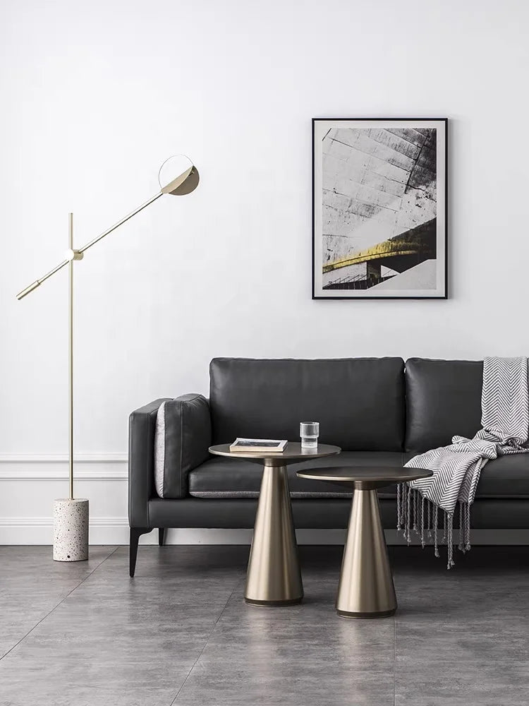 Premium Living Room Household Creative Tempered Glass Side Tables