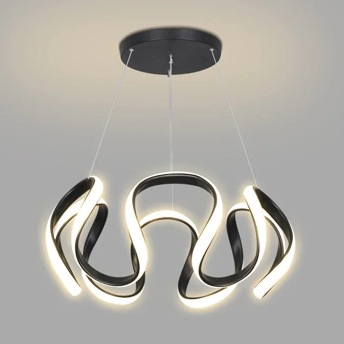 Modern Artistic LED Chandelier – Stylish Pendant Ceiling Light