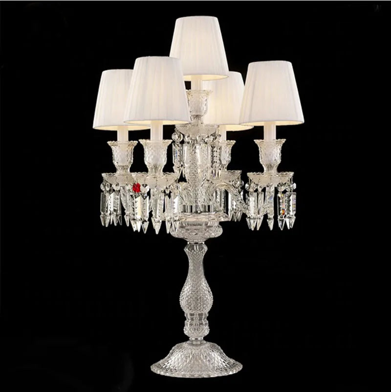 Modern Nordic Crystal Table Lamp – Elegant Decorative Desk Lighting