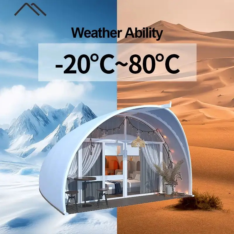Modern Outdoor Camping Party Tent Shell Luxury Hotel Tent