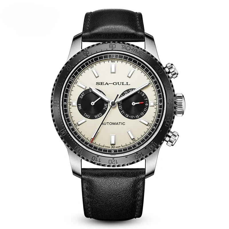 Modern Seagull Men's Automatic Panda GMT Waterproof Watch