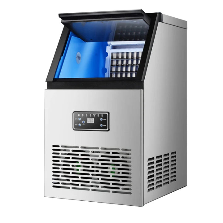 New Industrial Ice Cube Maker  -45°C IQF Commercial Ice maker Freezer