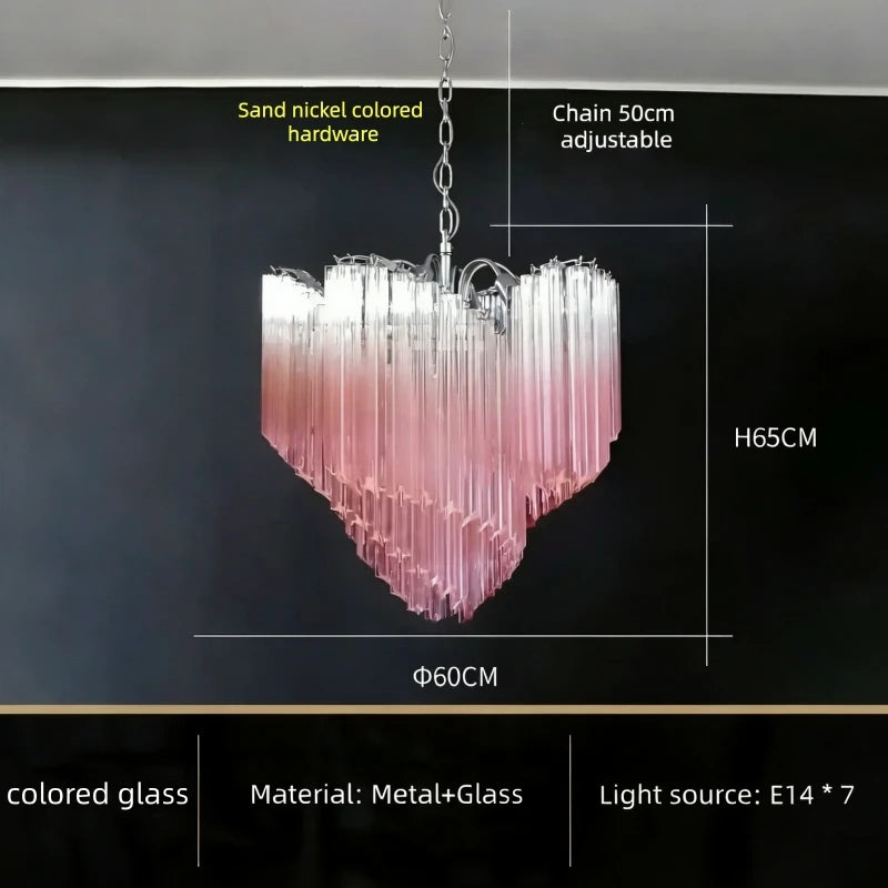 Modern LED Long Pendant Chandelier – Designer Hanging Light for Living &amp; Dining