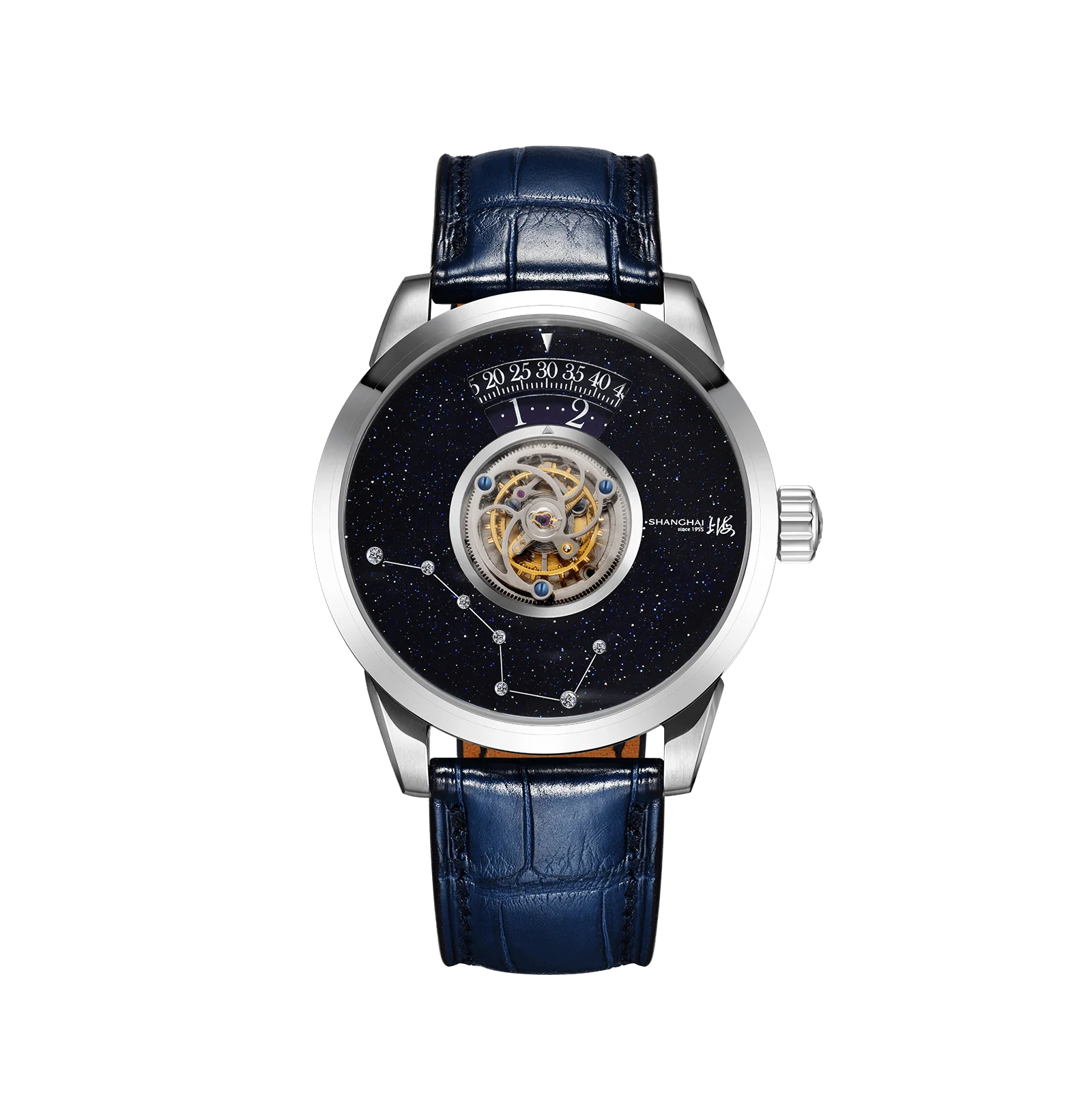 New Classic Star Tourbillon Watch – Luxury Men's Watchl-Wind Mechanical Timepiece