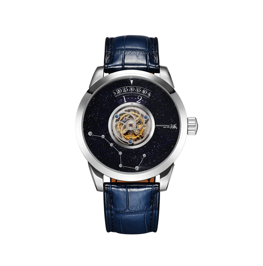 New Classic Star Tourbillon Watch – Luxury Men's Watchl-Wind Mechanical Timepiece