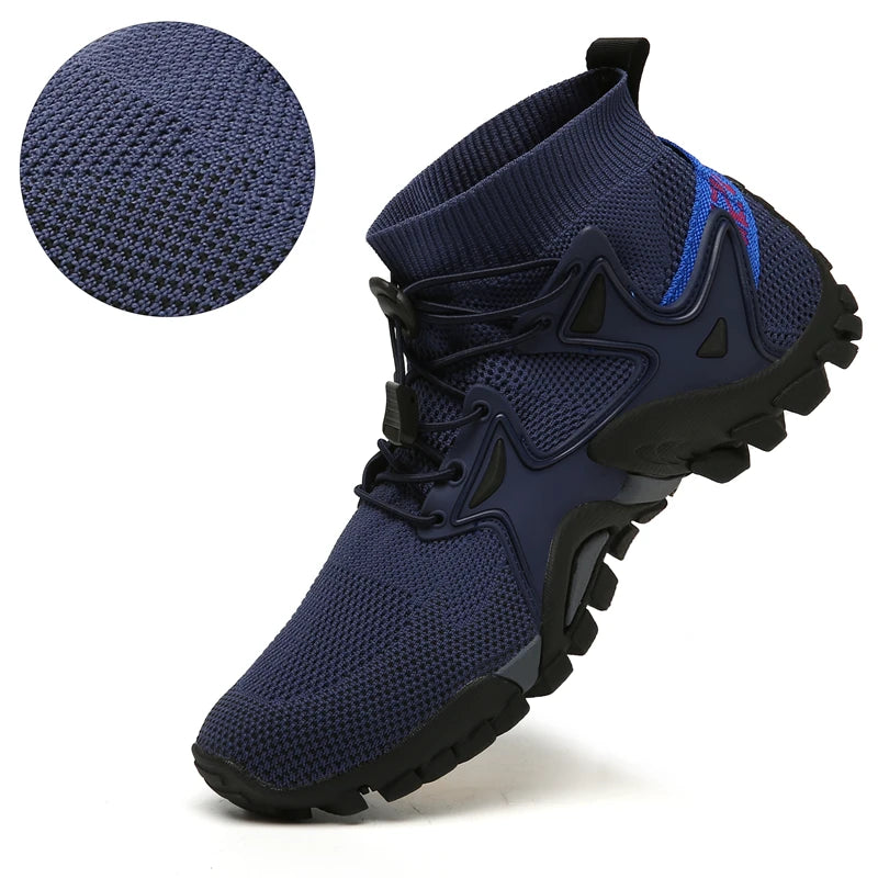 Men's Mesh Hiking Running Sports Shoes - Casual Mens Wear