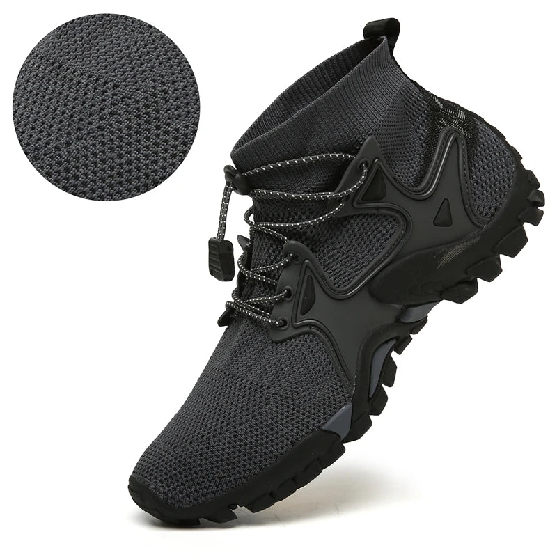 Men's Mesh Hiking Running Sports Shoes - Casual Mens Wear