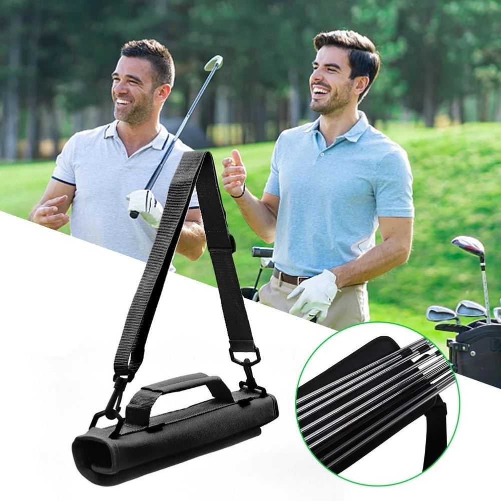 New Portable Outdoor Nylon Golf Club Carry Driving Range Shoulder Bag