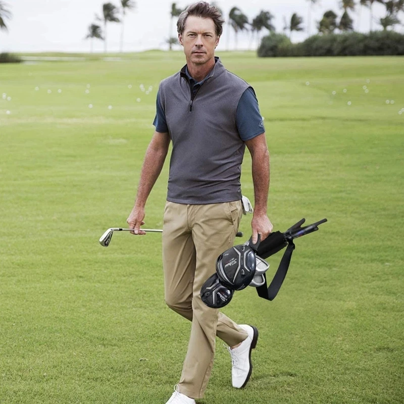 New Portable Outdoor Nylon Golf Club Carry Driving Range Shoulder Bag
