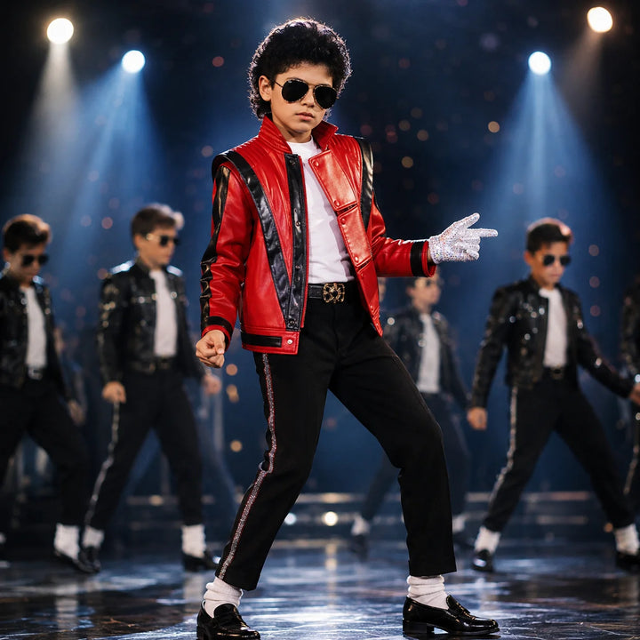 New Kids Leather Jacket Pop Star Wear Jacket