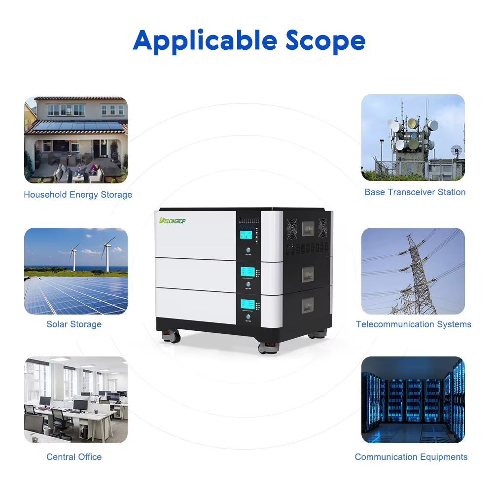 New Modern Tech 30Kwh Solar Energy System Kit Battery BYD Cell for Home off Grid House with Inverter