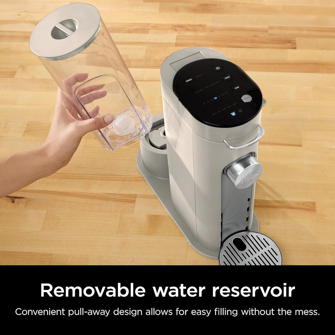 Smart Travel Home Single-Serve Coffee Maker – K-Cup Pod Compatible with Grounds Brewing, Iced Coffee