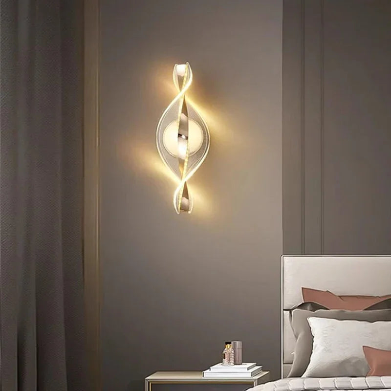 Nordic LED Acrylic Wall Lamp – Modern Indoor Decorative Lighting