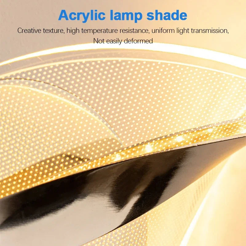 Nordic LED Acrylic Wall Lamp – Modern Indoor Decorative Lighting