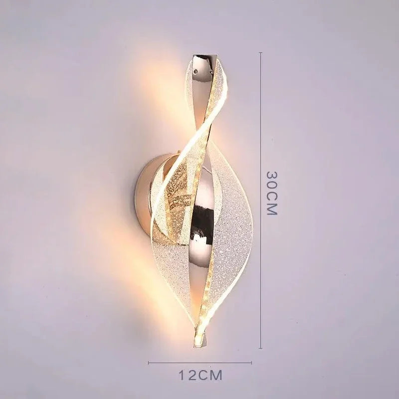 Nordic LED Acrylic Wall Lamp – Modern Indoor Decorative Lighting