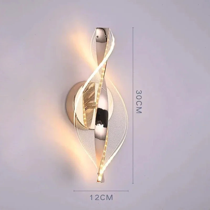 Nordic LED Acrylic Wall Lamp – Modern Indoor Decorative Lighting