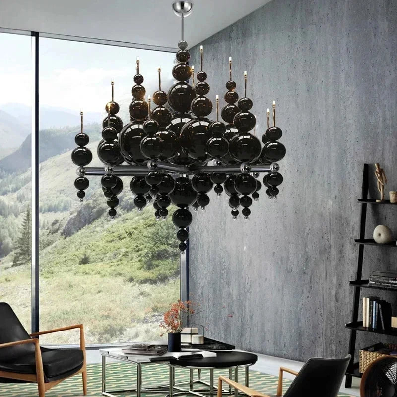Nordic Luxury Villa Chandelier – Modern Designer Pendant Light