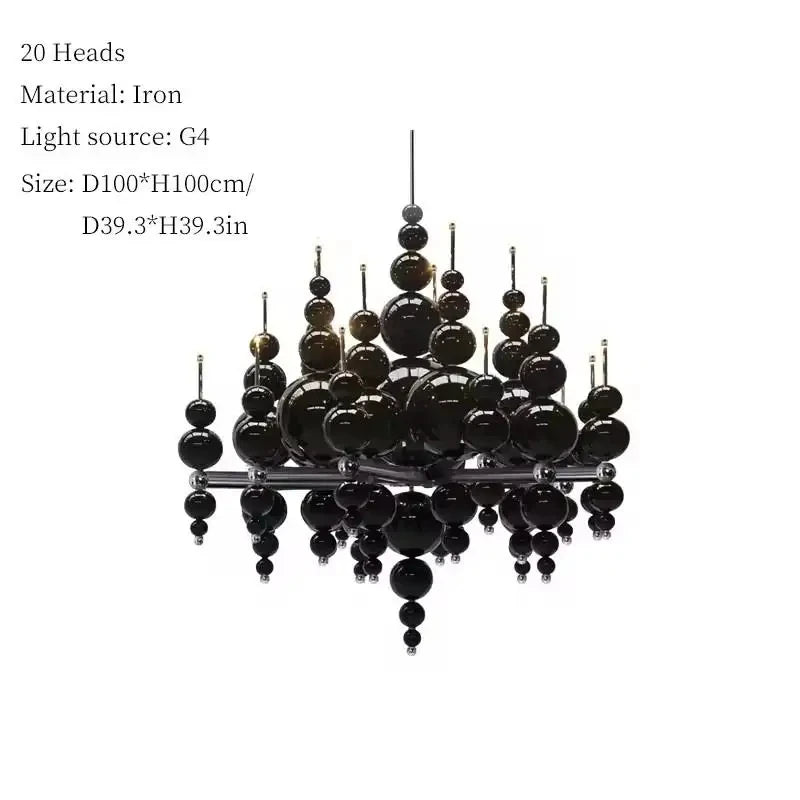 Nordic Luxury Villa Chandelier – Modern Designer Pendant Light