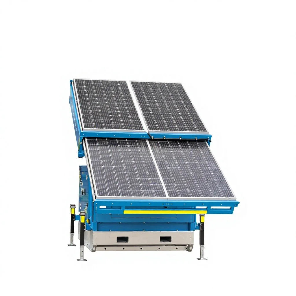 Advanced Off Grid Mobile Solar Power Trailer with Solar Panel Lithium Battery Energy Station