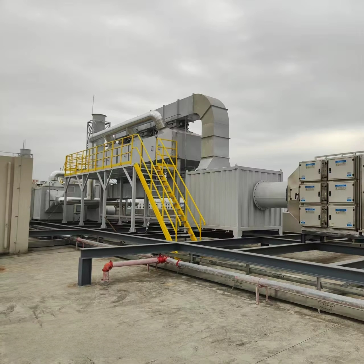 New Organic Waste Gas air Pollution Treatment Device Thermal Catalytic Incinerator Regenerative Thermal Oxidizer (RTO)