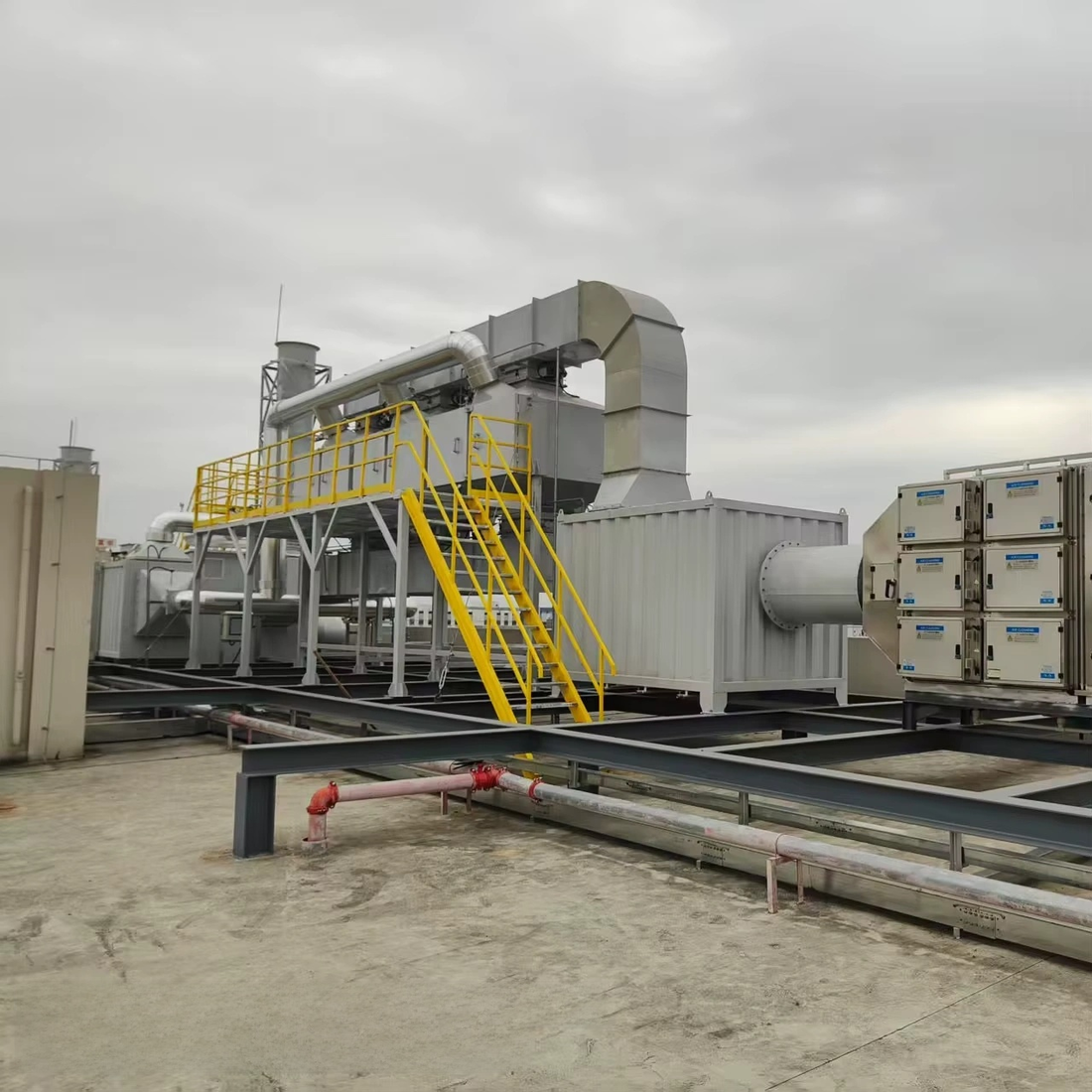 New Organic Waste Gas air Pollution Treatment Device Thermal Catalytic Incinerator Regenerative Thermal Oxidizer (RTO)