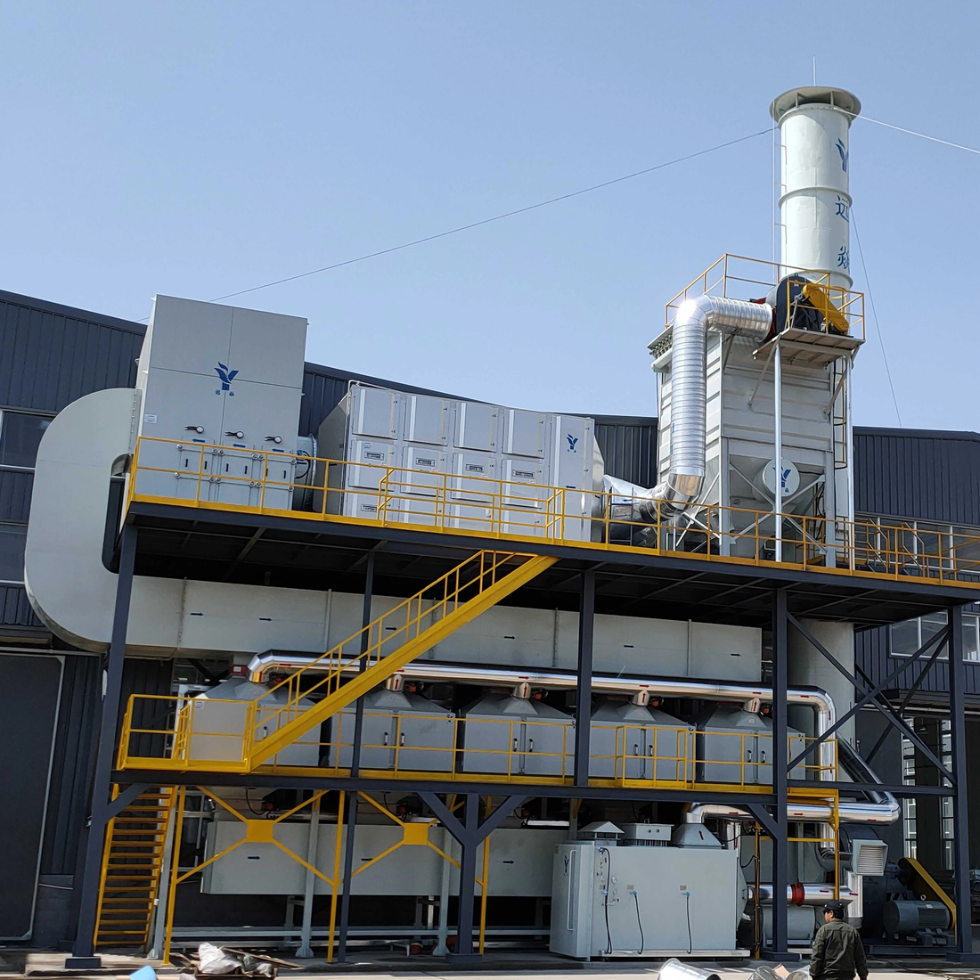 New Organic Waste Gas air Pollution Treatment Device Thermal Catalytic Incinerator Regenerative Thermal Oxidizer (RTO)