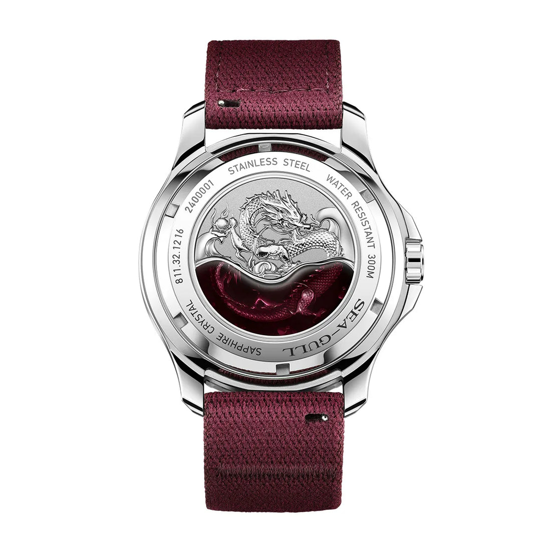 Premium Seagull Dragon King Automatic Diving Watch – 300M Waterproof Luxury