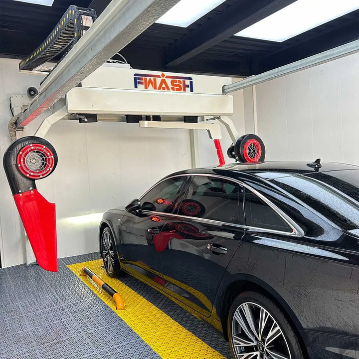 Premium Electric Stainless Steel Automatic Car Wash Machine High-Pressure 360 Rotating