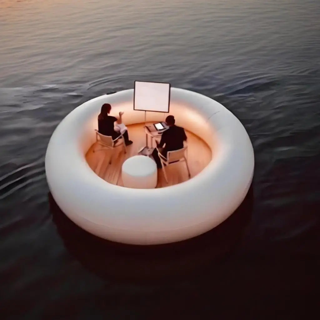Premium Inflatable Floating Hammock Platform for Water Leisure