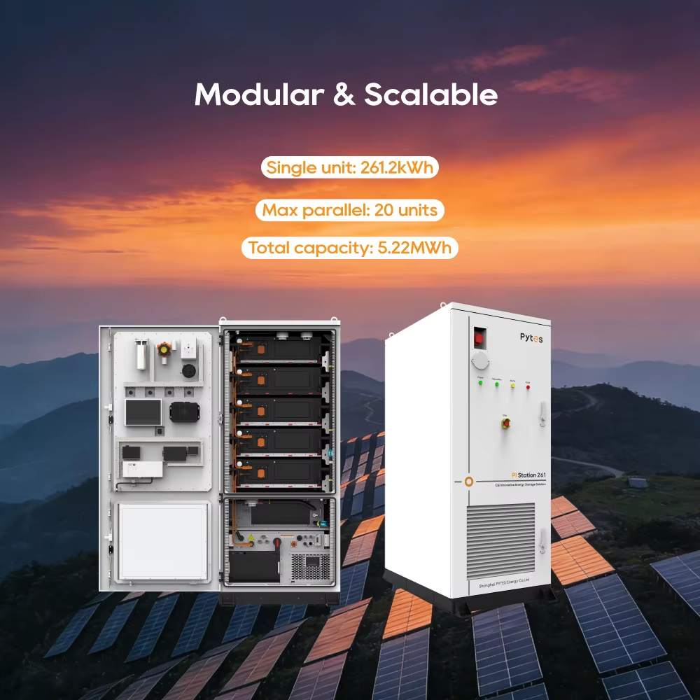 Modern Off-Grid Energy Storage System - Microgrid Standalone Power ESS