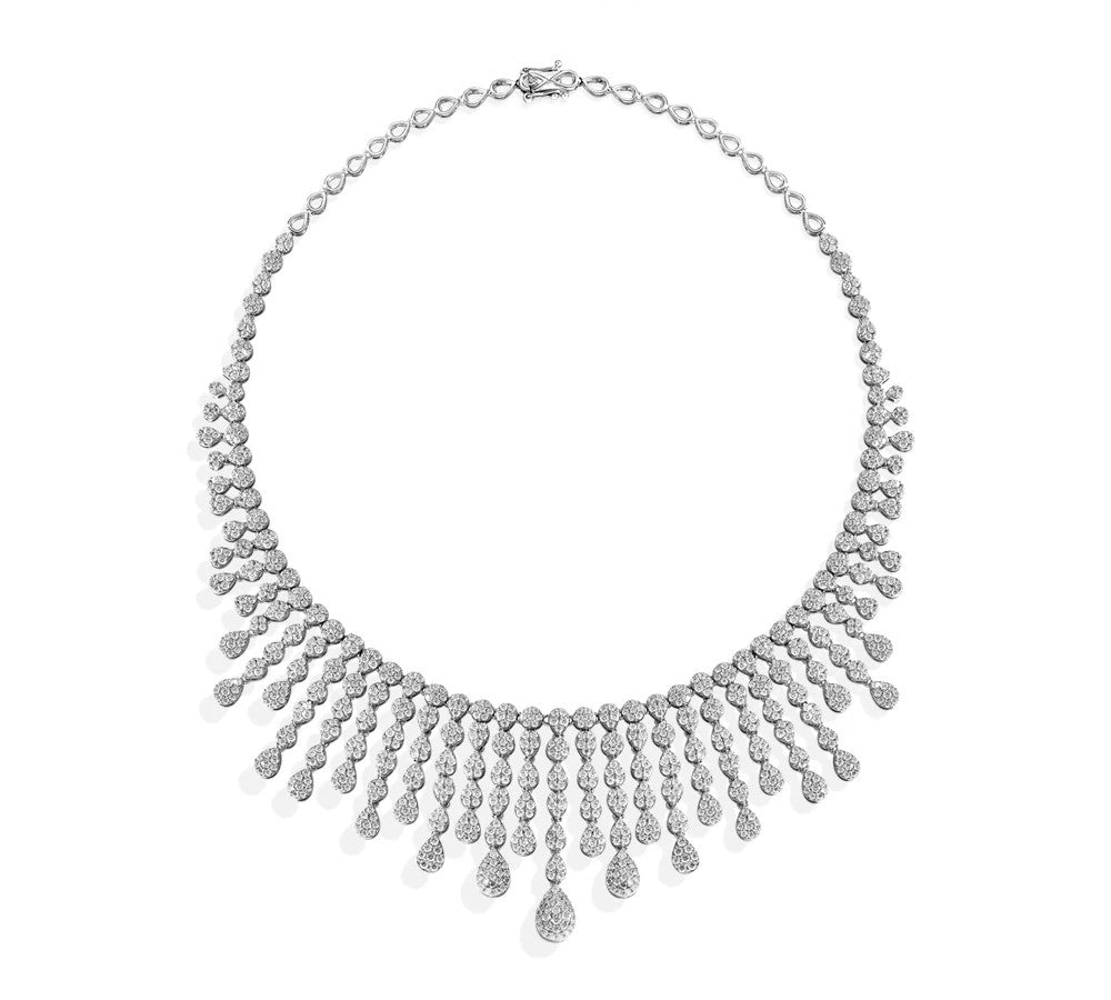 Luxury Moissanite Women Jewelry Set in Sterling Silver