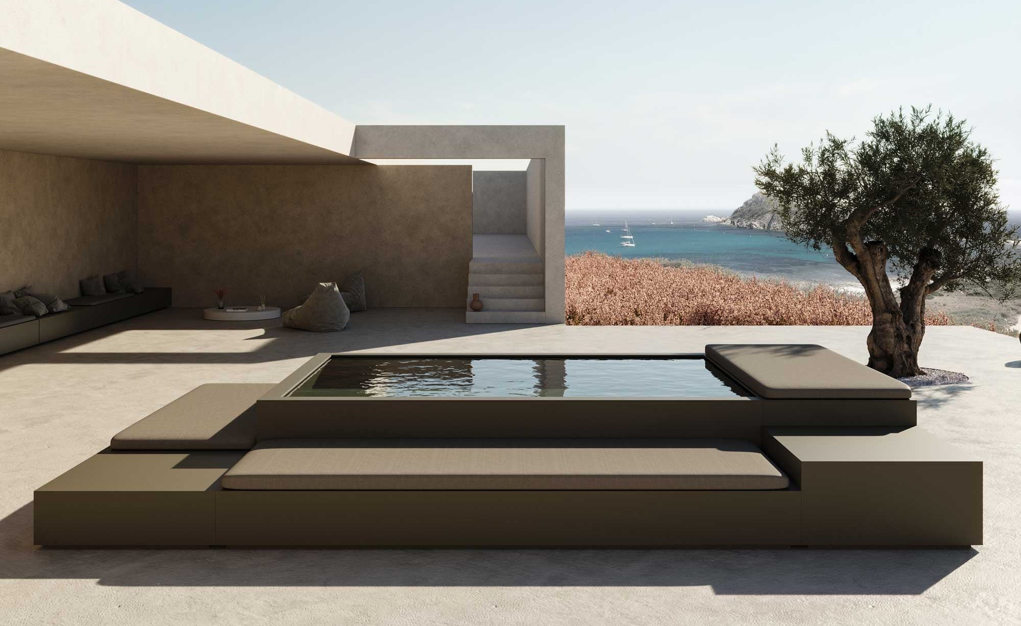 New Vintage Family above Ground  Swim Spa Plunge Pool