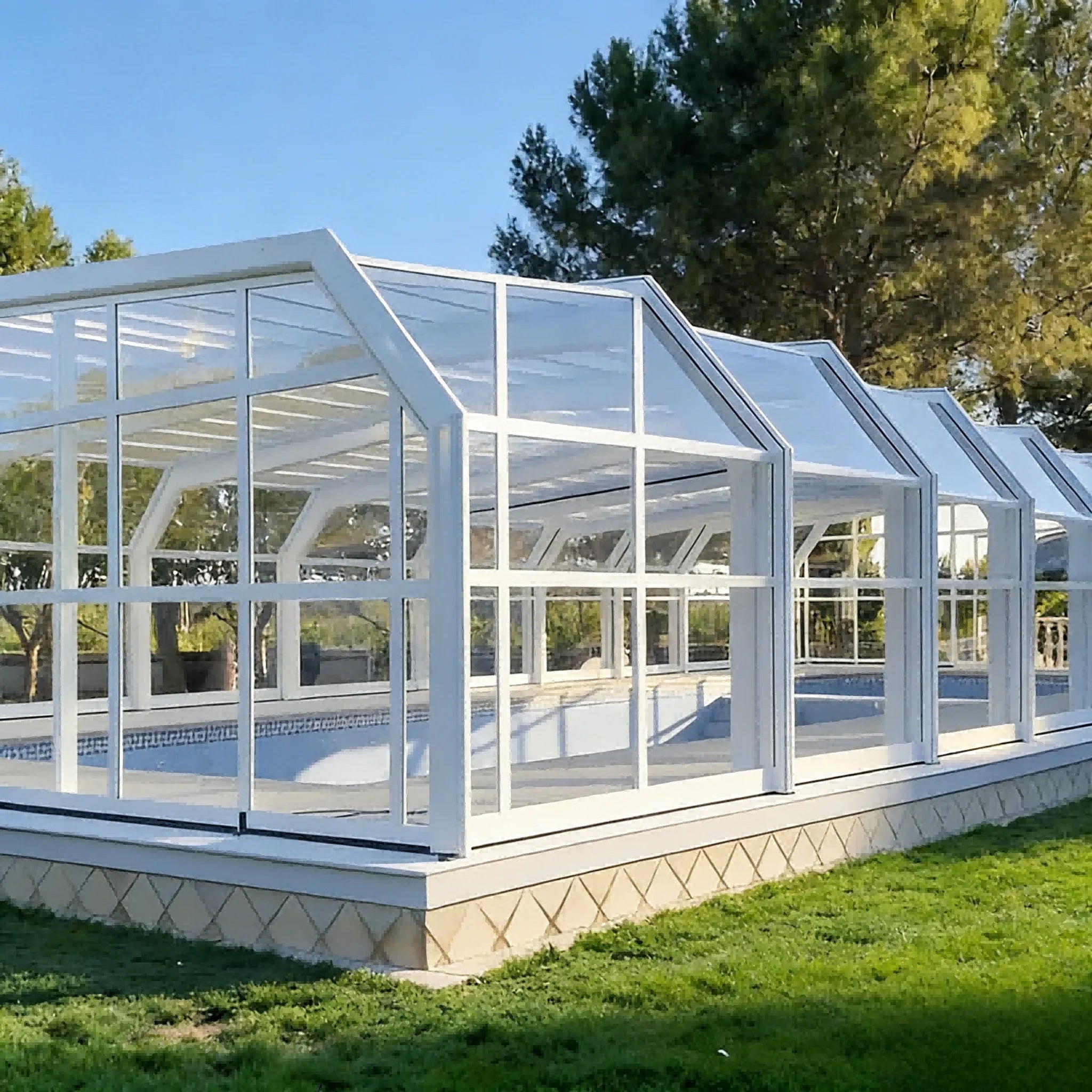 Fully Automatic Retractable Multipurpose Waterproof Sunroom