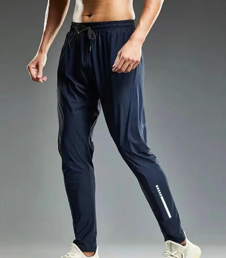 Mens Training Gym Fitness Trousers Elastic Men Running Sport Pants Jogging Sweatpants Casual Outdoor 