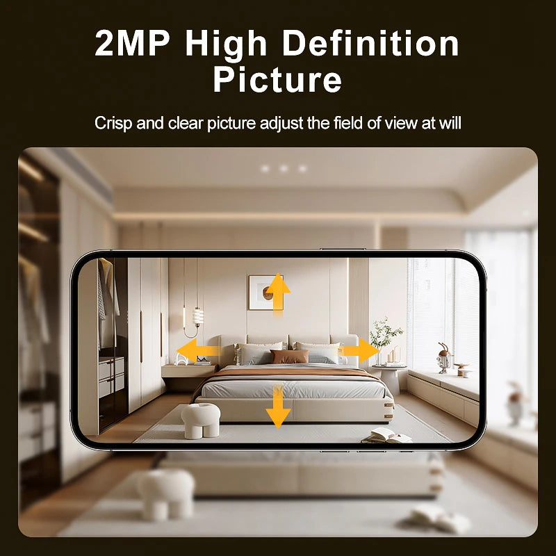 New HD Wireless Wifi Indoor Security Camera with Night Vision Tracking (Only Gift Product)