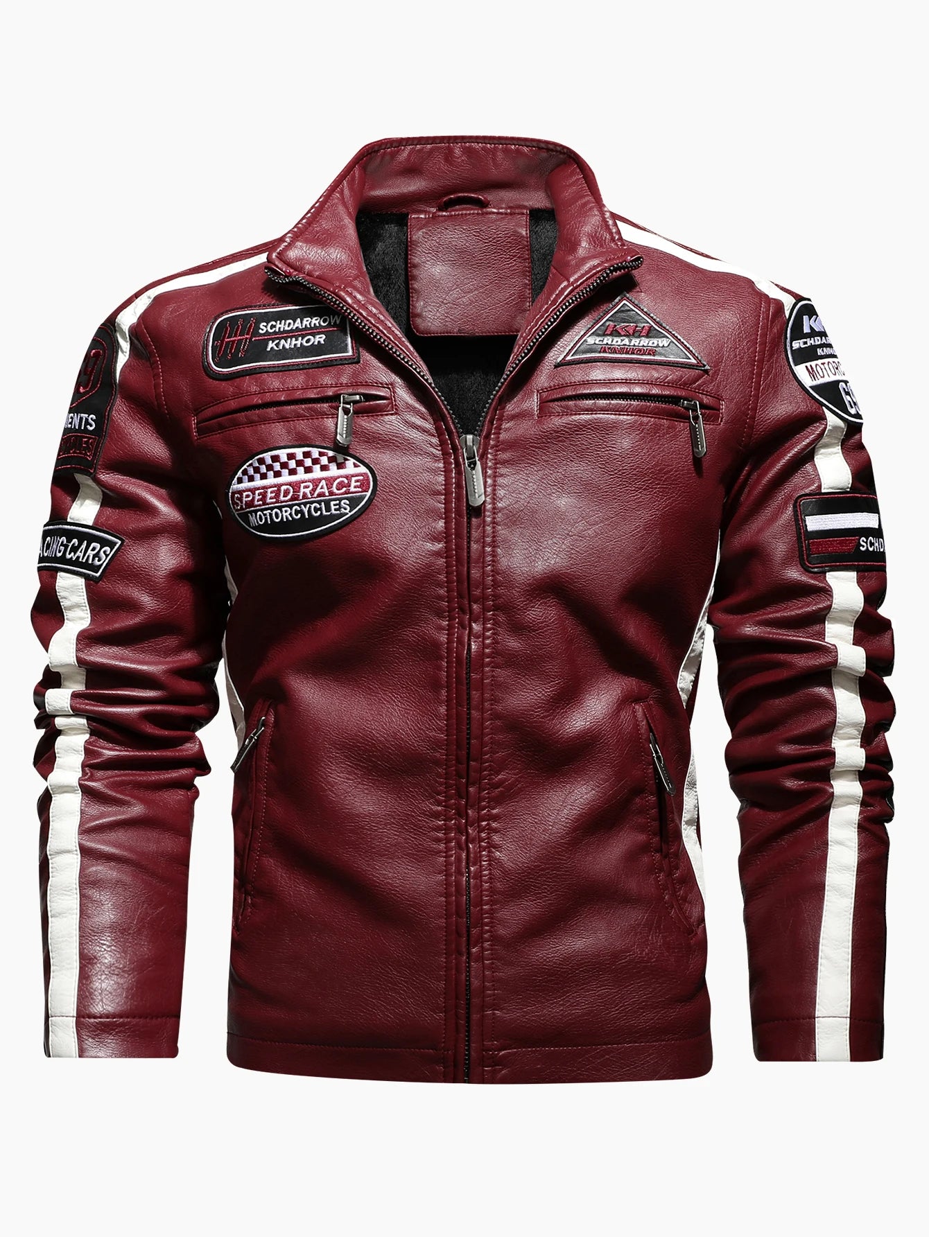 Mens Motorcycle Racing  Leather Jacket