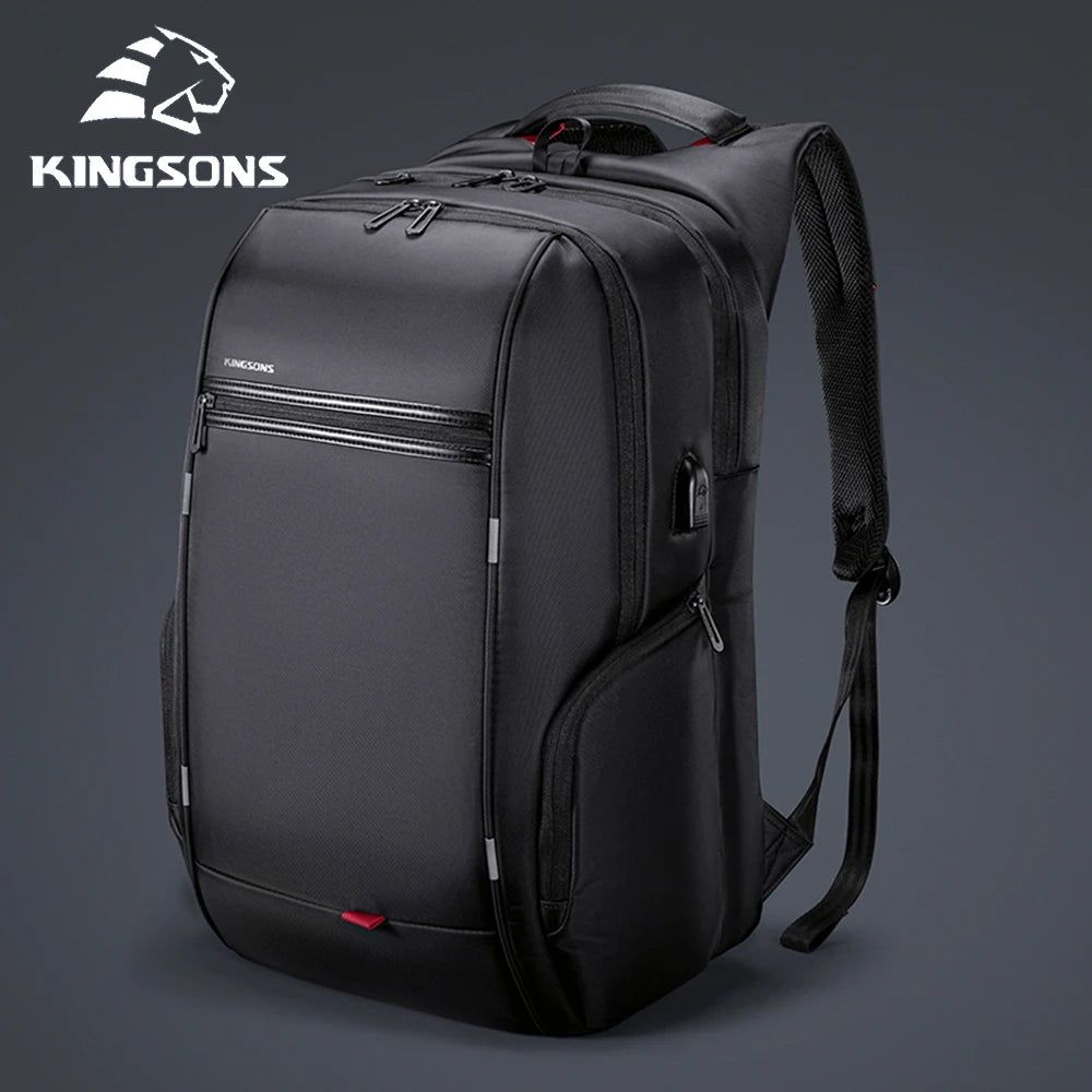 Elite Waterproof Laptop Backpack Multi-Layer Anti-Theft Travel Backpack External USB Charging 