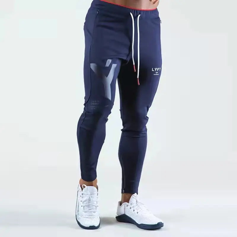 Premium Mens Breathable New Design Zipper Trousers, Leisure Fitness Pants, Running Casual Wear 