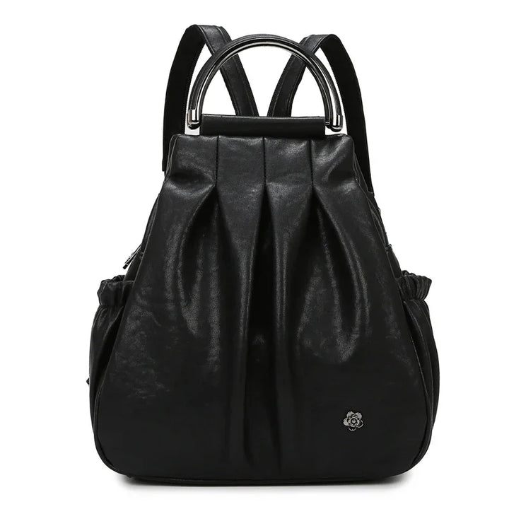 Fashion Backpack for Women Luxury Designer Rucksack Retro Style  Multi-Functional Travel Bag