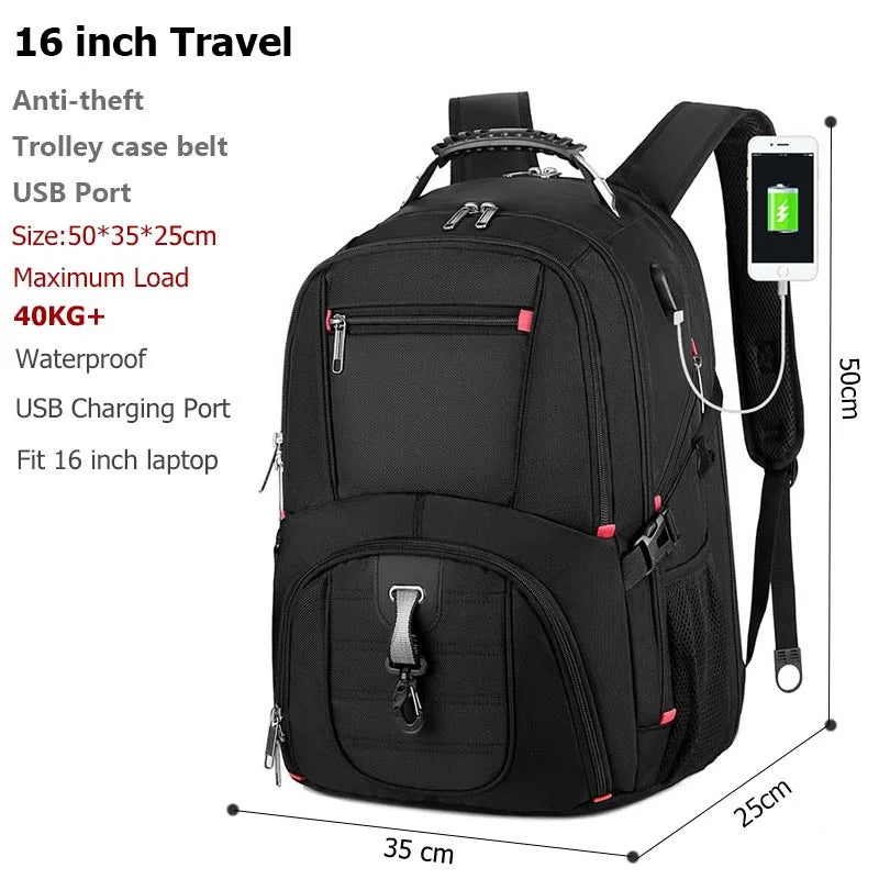 New Swiss-Multifunctional Bags Durable 17 Inch Laptop Backpack, Travel Bag,College Bookbag,Usb Charging Port,Water Resistant