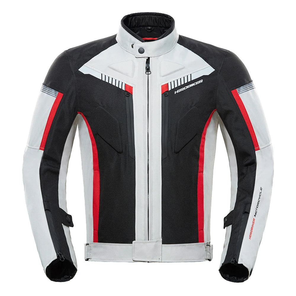 New Waterproof Motorcycle Mens Racing Jacket 