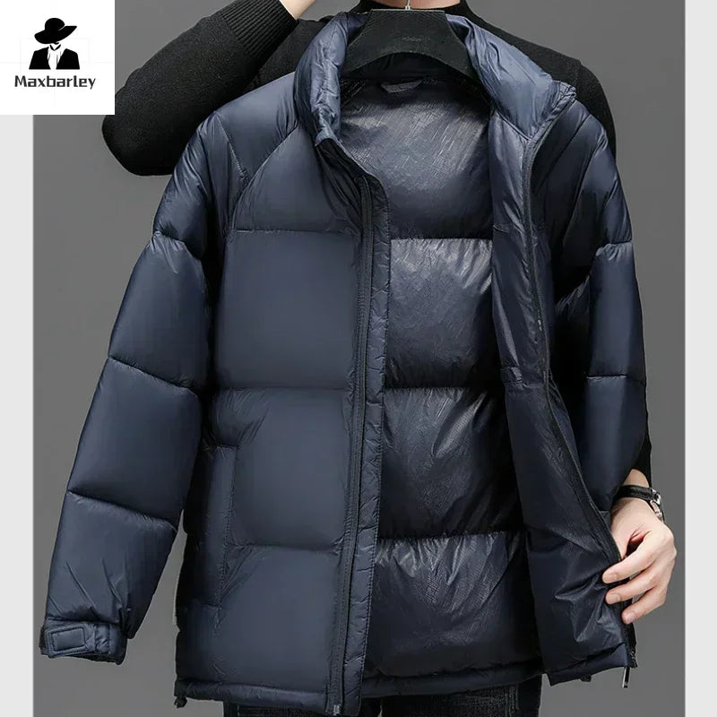 2024 New Arrival Winter Unisex Jacket Fashion Classic Stand Collar Warm Cold Proof down Jacket 