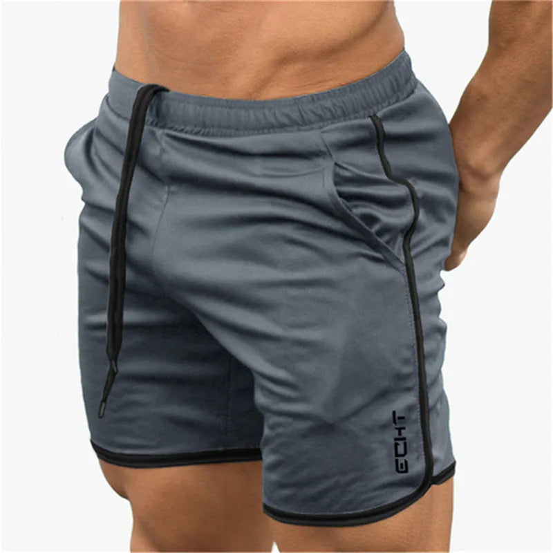  NEW Quality Running Shorts Men Sports Jogging Fitness Shorts Quick Dry  Mesh Gyms Shorts 