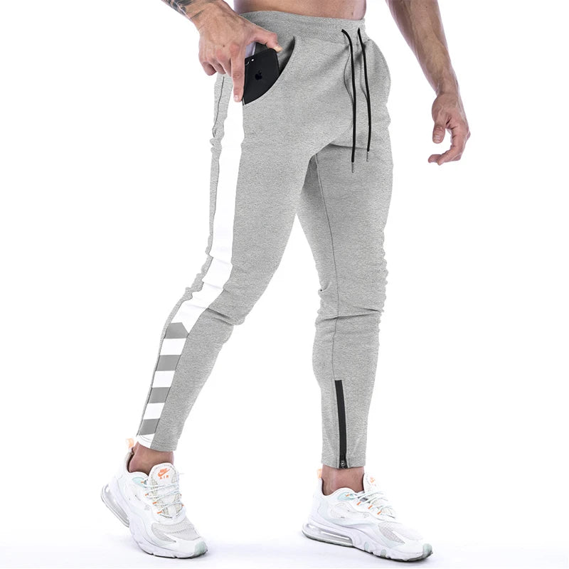 Mens Modern Sport Trousers Training Jogging Pants