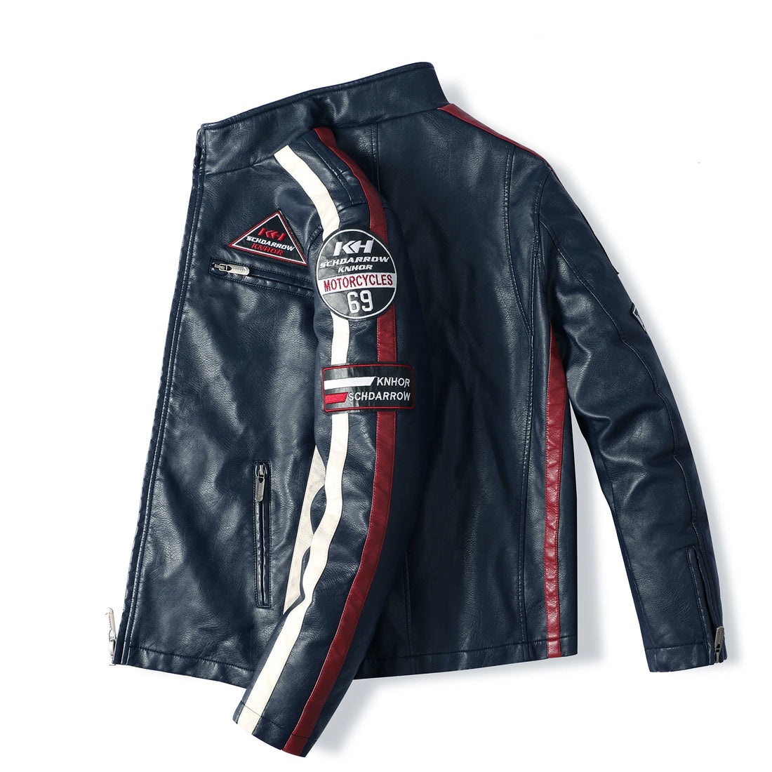 Mens Motorcycle Racing  Leather Jacket