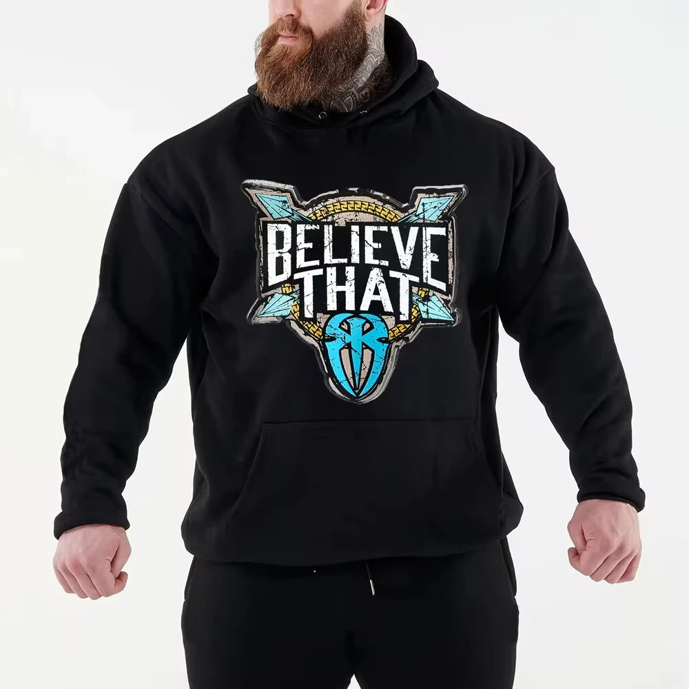 New Designed Autumn Winter New Hot Famous Wrestler Roman Reigns Hoodie StreetWear