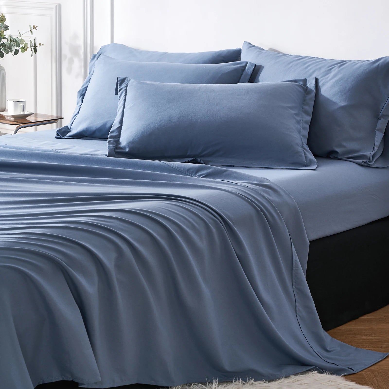 New 7-Piece Luxury Bed Comforter Blanket Set 