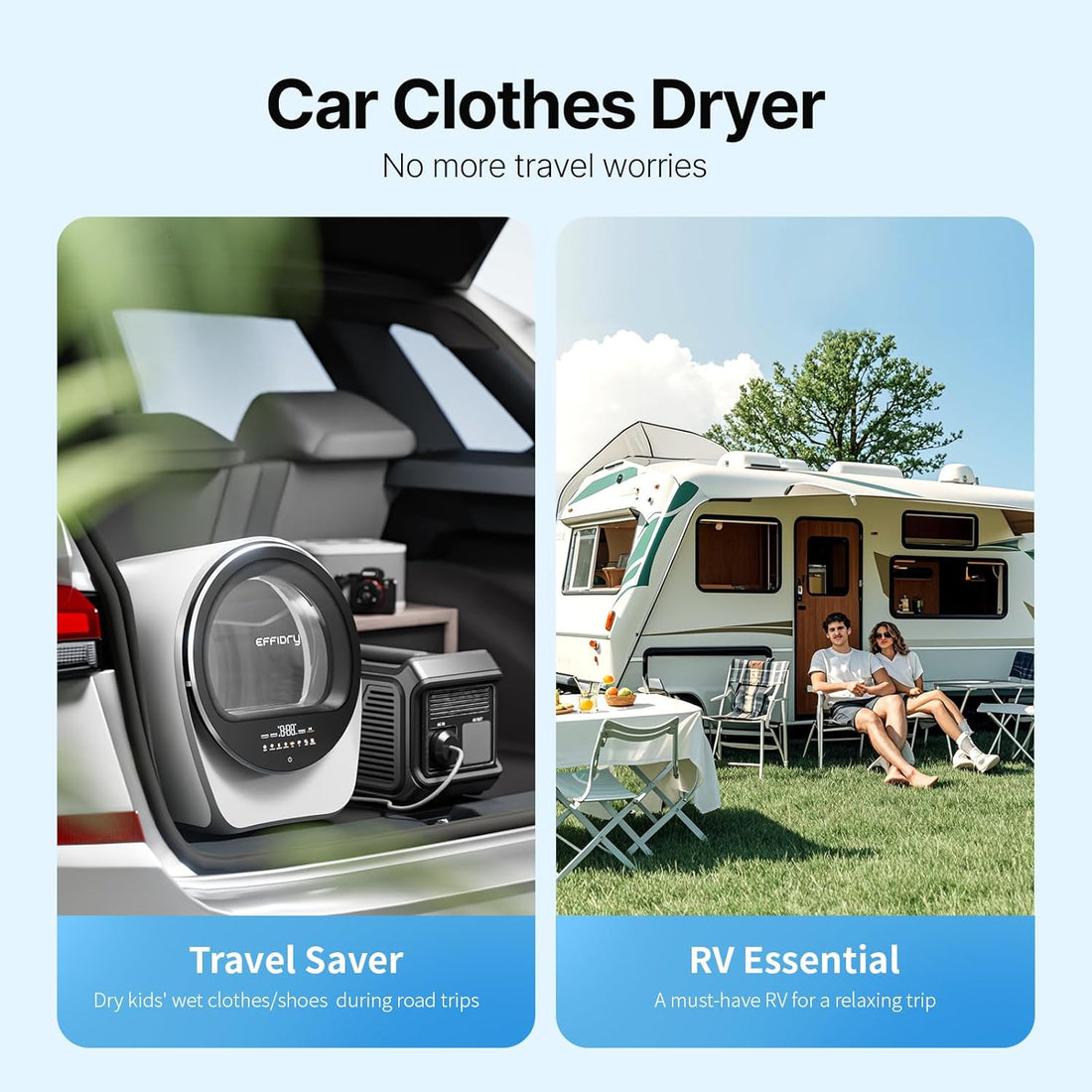 Modern S3 Compact Clothes Dryer 1.0 Cu.Ft Capacity 110V 1050W Portable Dryers Machine