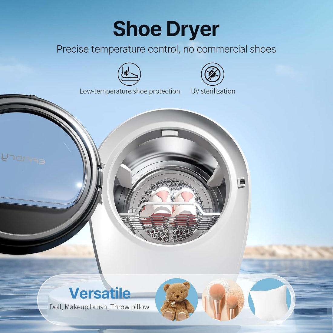Modern S3 Compact Clothes Dryer 1.0 Cu.Ft Capacity 110V 1050W Portable Dryers Machine